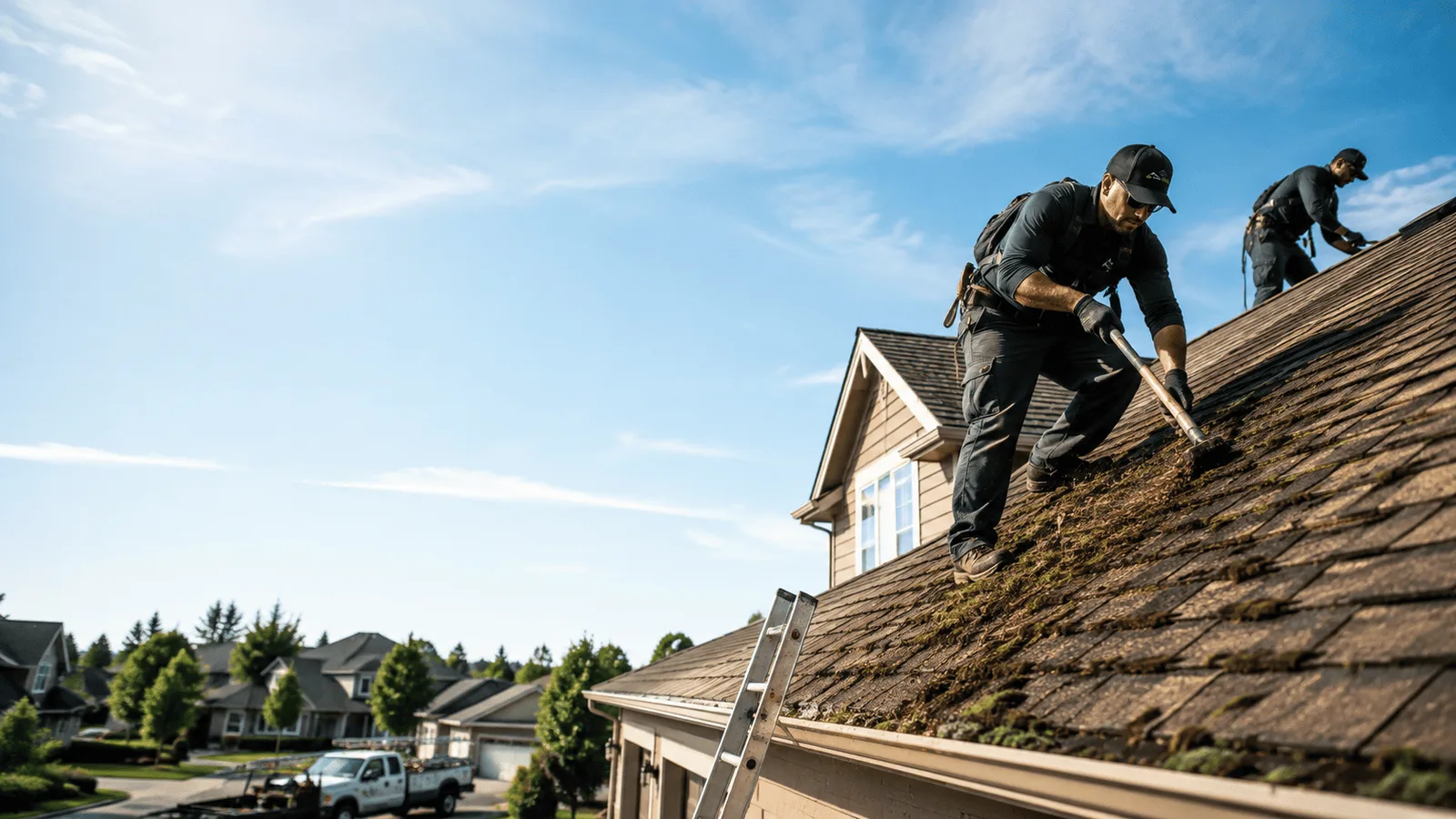 Roof Moss Removal in High Point, NC near me